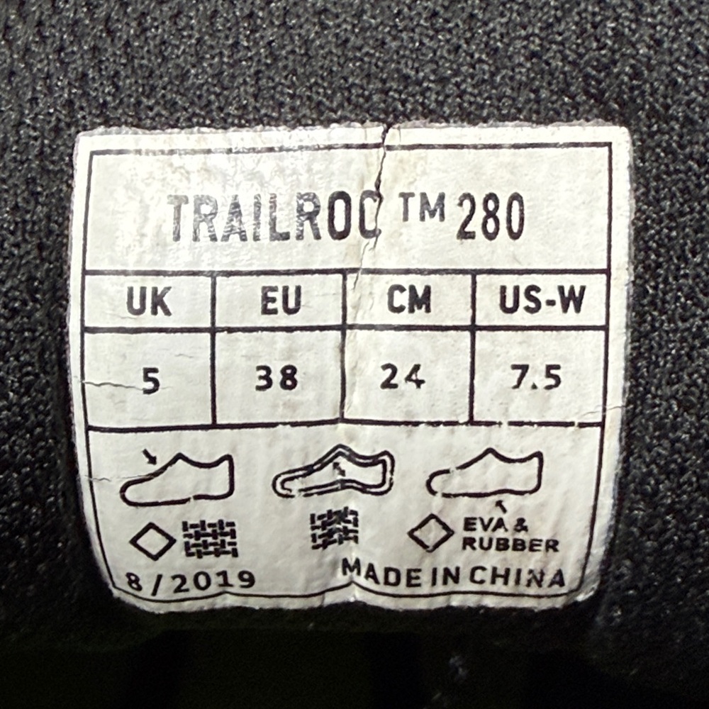 Inov-8 Womens Trailroc G 280 Trail Running Shoes Purple/Black Sz 7.5 - Picture 12 of 16